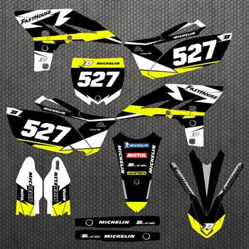 За Yamaha YZF 250 2013-2010 Графични етикети, Фонове, Стикери За Yamaha YZ250F YZF250 2010 2011 2012 2013 YZ 250F YZF-250