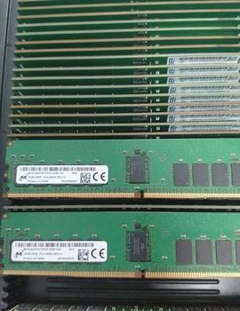 Micron DDR4 Registered REG RAM, 16 GB 2666 Mhz RDIMM DDR4 16 GB 2RX8 PC4-2666V-RE2-12 288PIN Настолна Сървър Памет 1бр