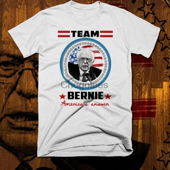 Бърни Сандърс в президентските избори 2020, прогресивно тениска feel the Bern