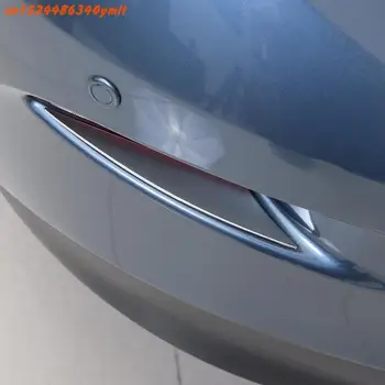 Автоаксесоари за Mazda 3 Axela 2014-2015 2016 2017 2018 2019 Украса на капачката на задния противотуманного лампа от неръждаема стомана, автомобилни стикери